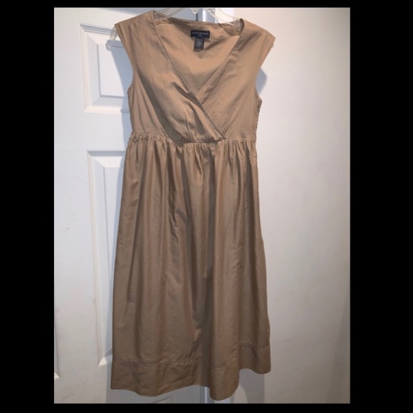 Banana Republic Khaki Dress, Size 0 - Picture 1 of 4